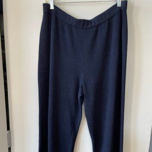 St. John Collection Crop Navy Pant